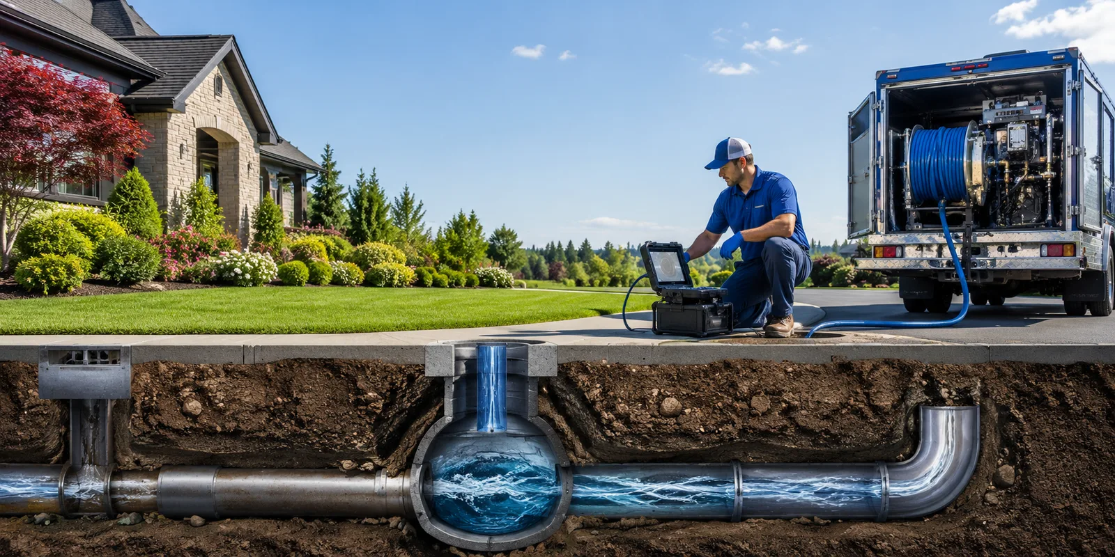 Drainage restoration information for Cyclone, PA
